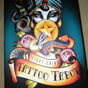 Tattoo Tarot Deck & Book Set